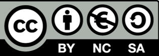 CC BY NC SA License 4.0